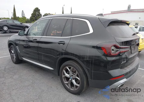 2023 BMW X3 Sdrive30I from USA, damaged, VIN 5UX43DP02P9S79655